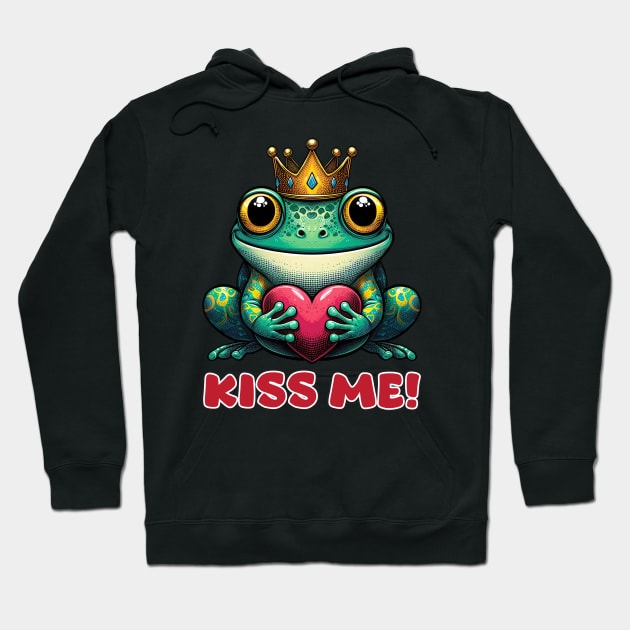 Frog Prince 50 Hoodie by Houerd